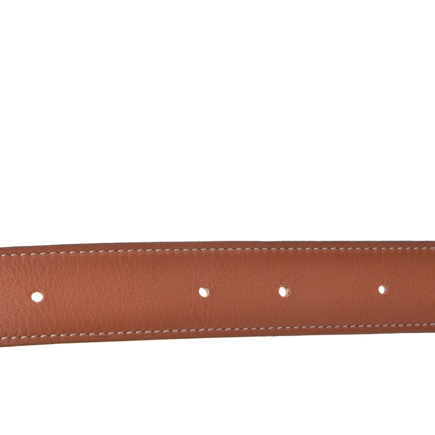 Hermes Swift Epsom 32mm Belt Strap 95 Mangue Gold 8 of 9