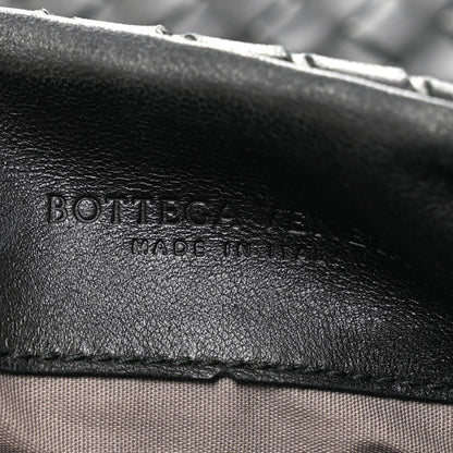 Bottega Veneta Nappa Intrecciato Flap Shoulder Bag Black 6 of 11