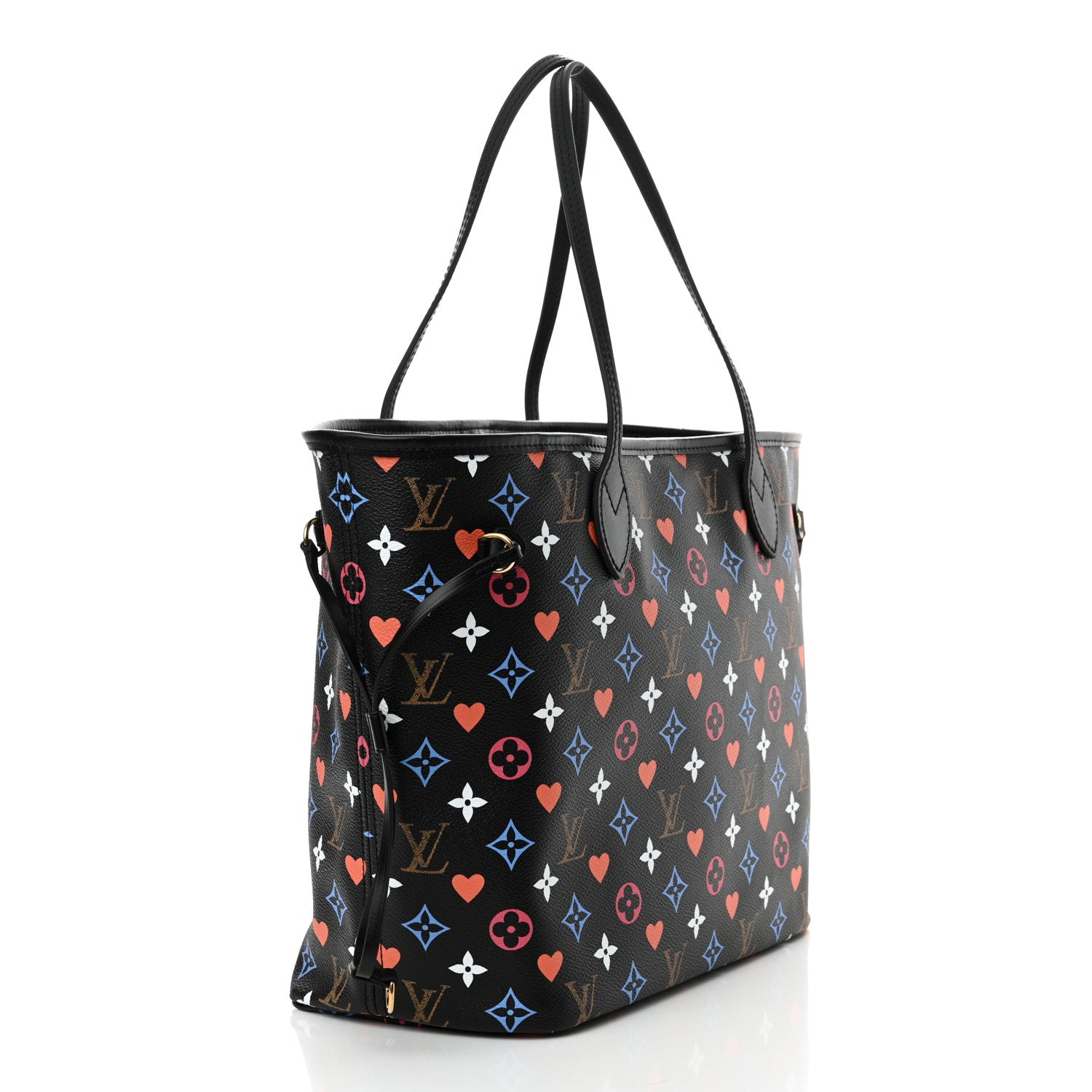 Louis Vuitton Game On Neverfull MM Black 4 of 11