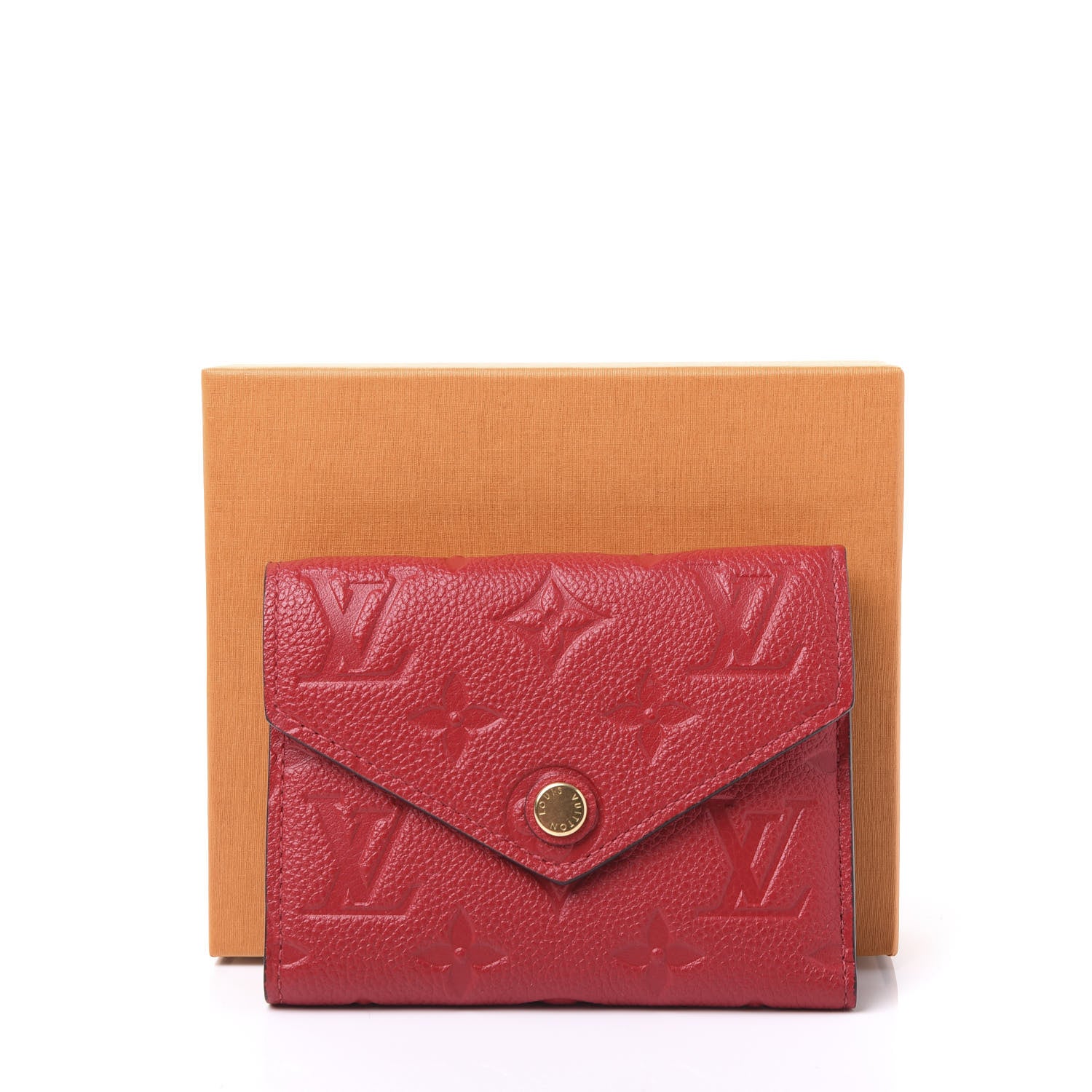 Louis Vuitton Empreinte Victorine Wallet Scarlet 10 of 10