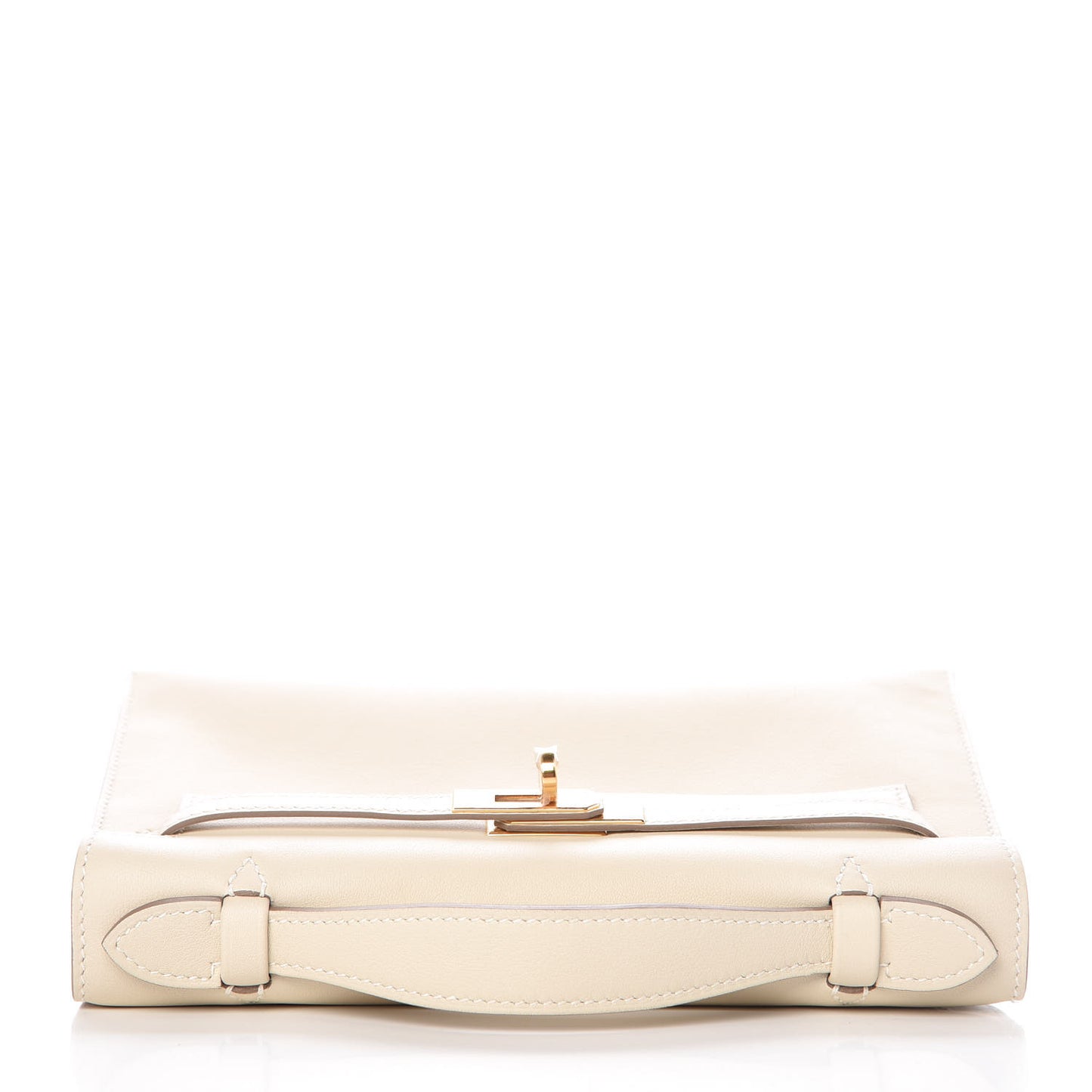 Swift Kelly Pochette Clutch Craie