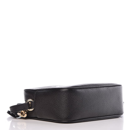 Gucci Pebbled Calfskin Small Soho Disco Bag Black 4 of 12
