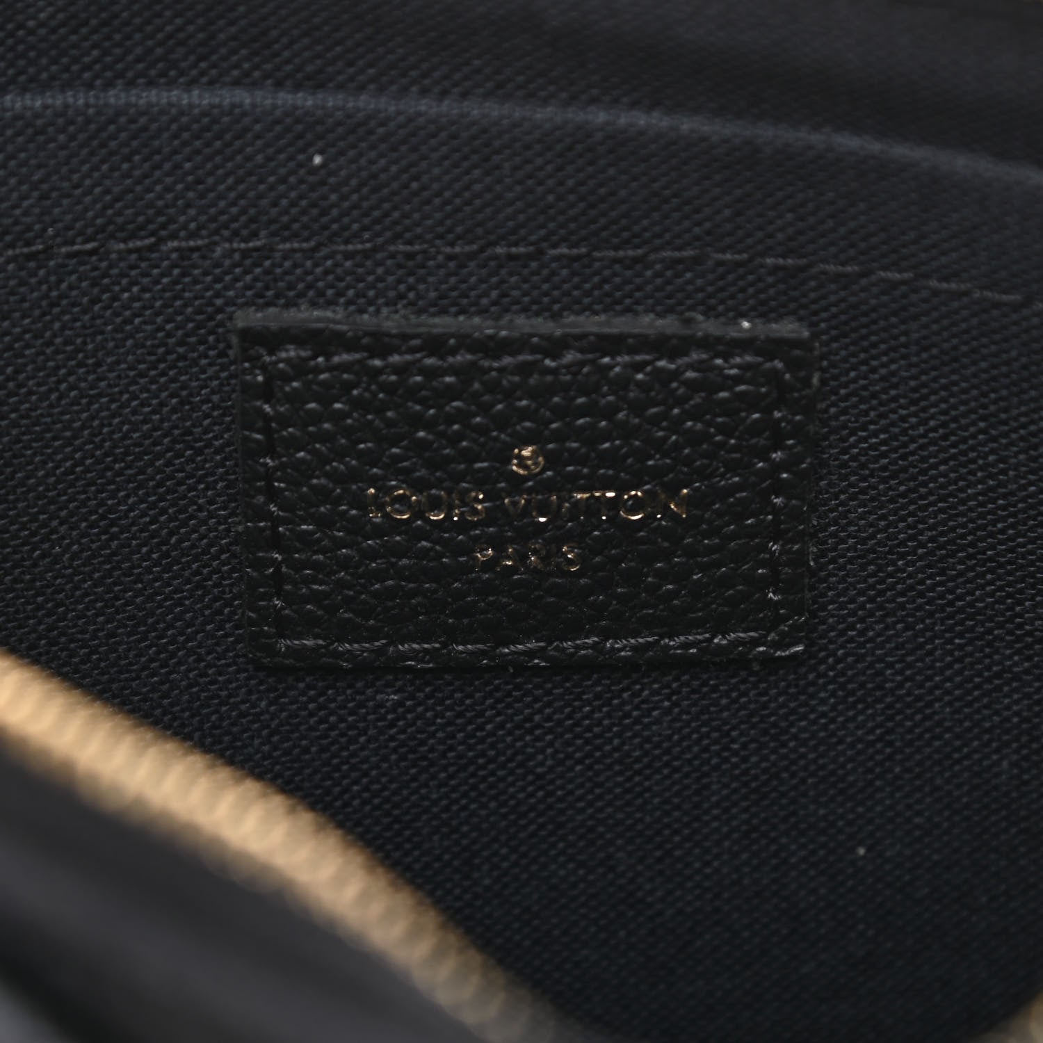 Louis Vuitton Monogram Pallas Clutch Black 6 of 10
