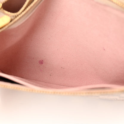 Louis Vuitton Damier Azur Double Zip Pochette 11 of 15