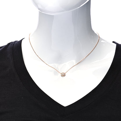 Cartier 18K Pink White Yellow Gold Diamond Trinity De Cartier Pendant Necklace 2 of 6