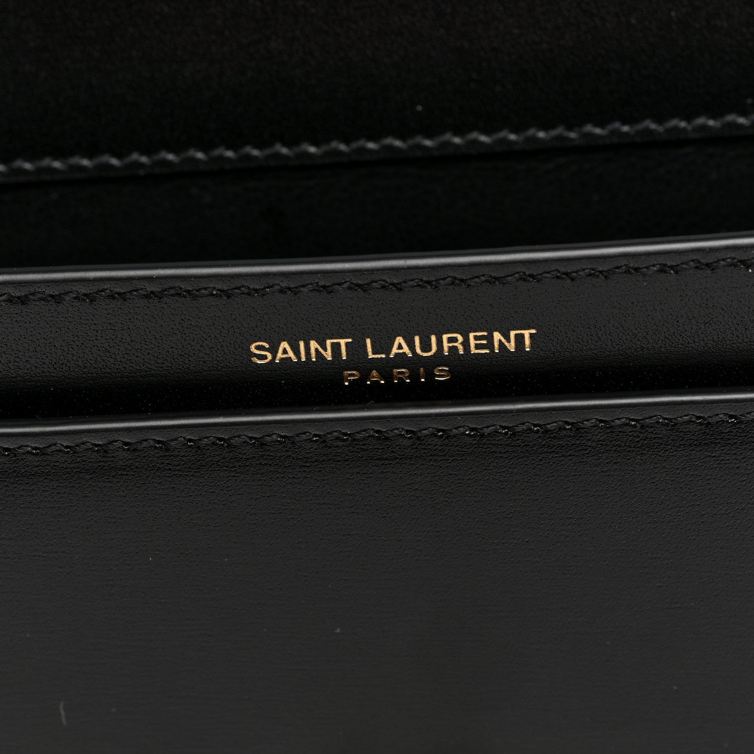 Saint Laurent Box Calfskin Mini Voltaire Shoulder Bag Black 6 of 9