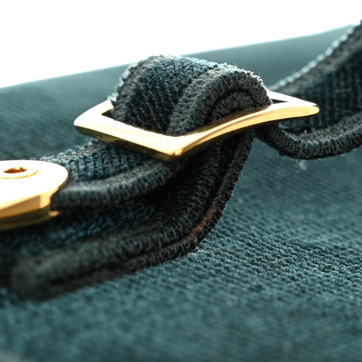 Velvet Vanity Case Green