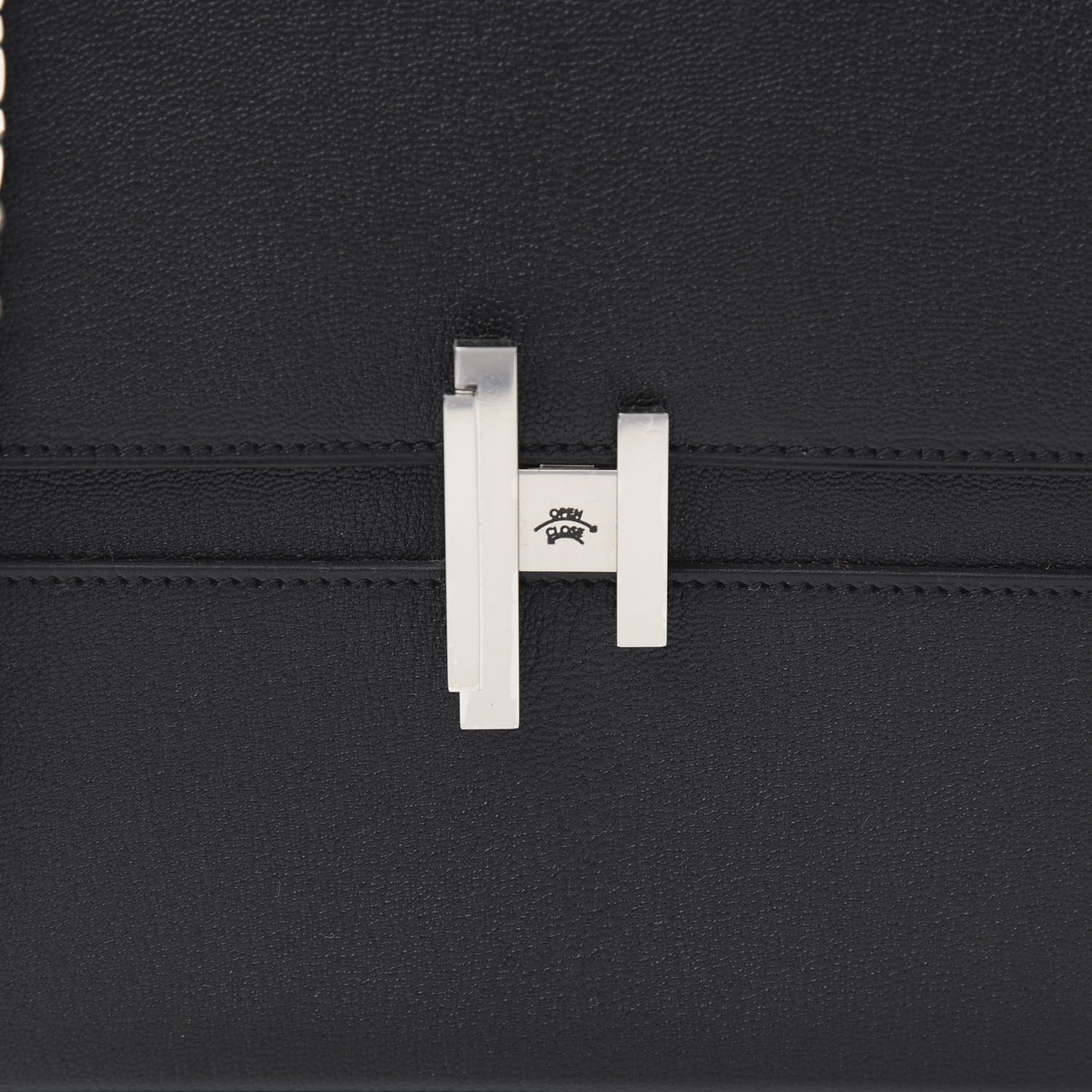Chevre Mysore Cinhetic Boxy Top Handle Bag Black