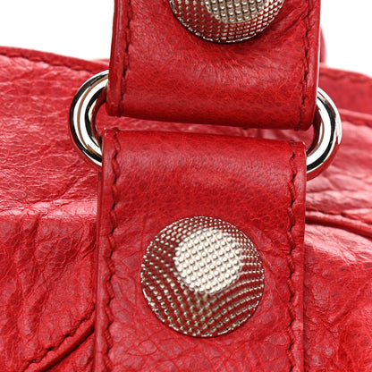 Balenciaga Agneau Giant 21 Silver Hardware City Rouge Coquelicot 13 of 17