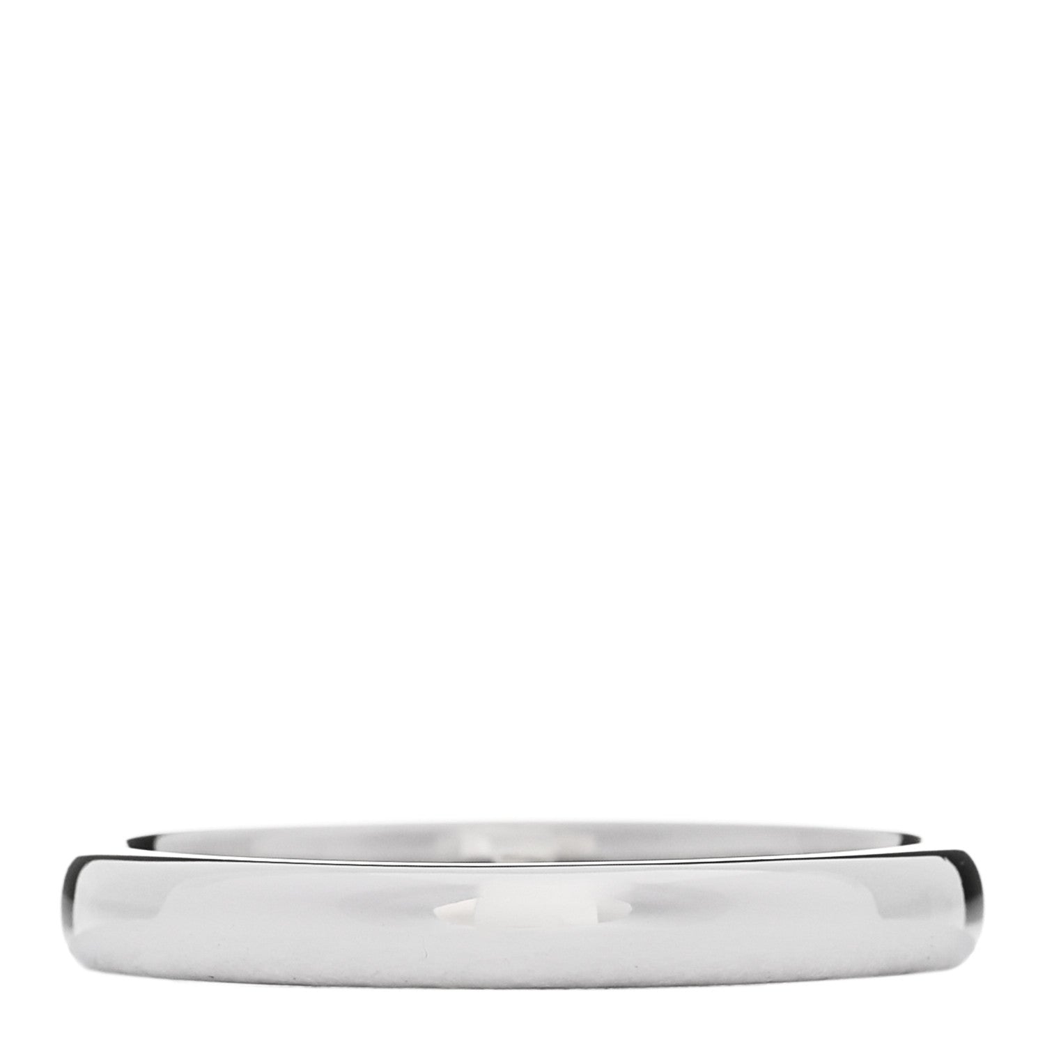 Tiffany Platinum 3mm Classic Wedding Band Ring 60 9 3 of 4