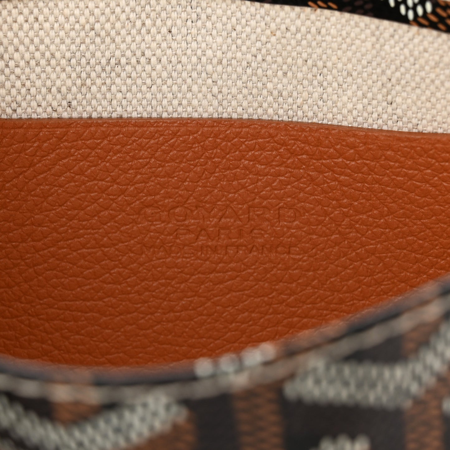 Goyardine Plumet Wallet Clutch Black Gold