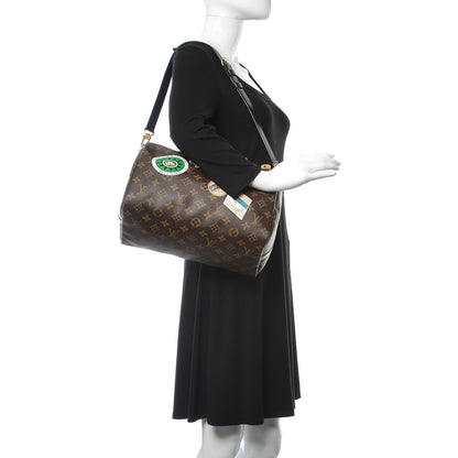 Louis Vuitton Monogram My World Tour Speedy Bandouliere 30 Black 2 of 11