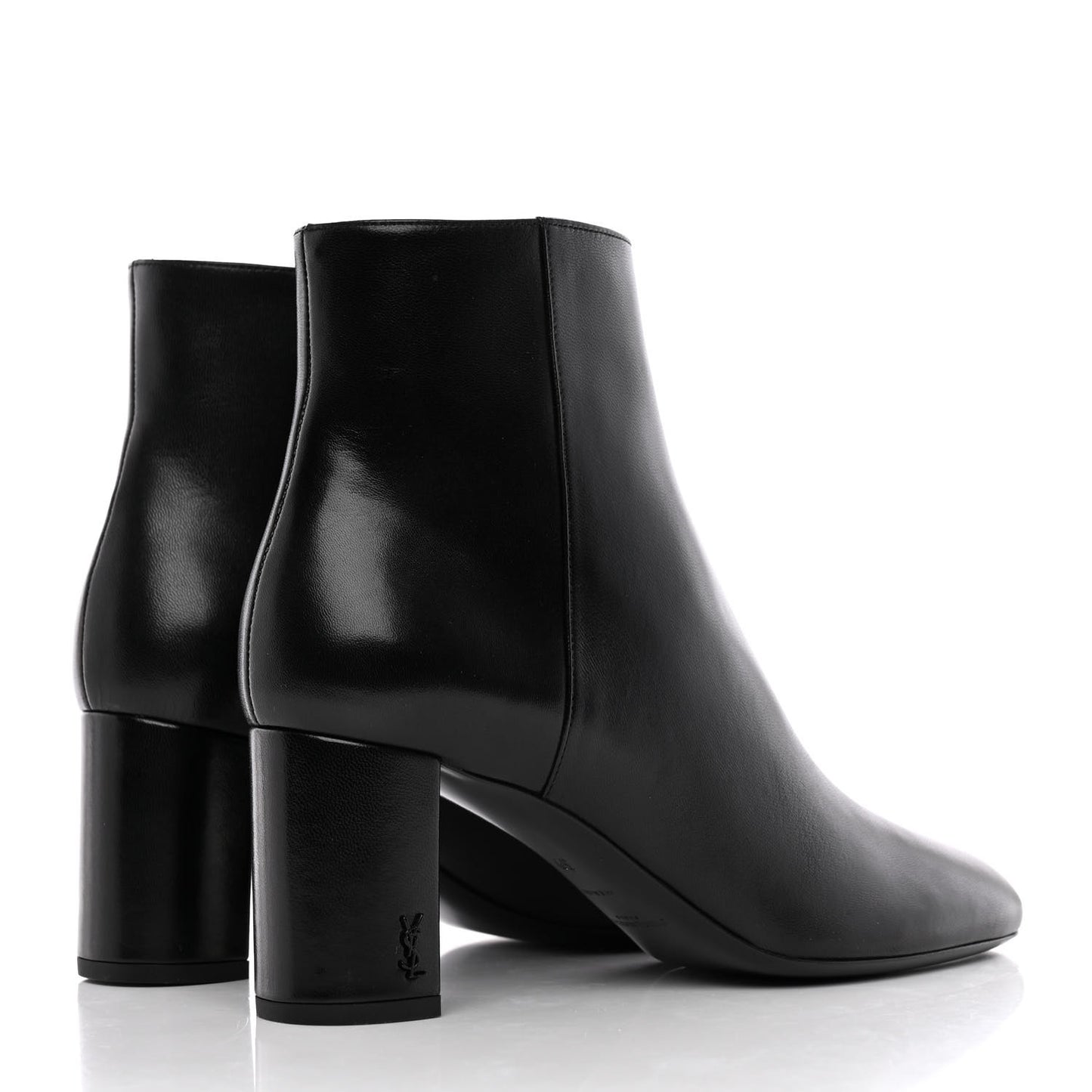 Nappa Vendome Loulou Ankle Zip Boot 39 Black