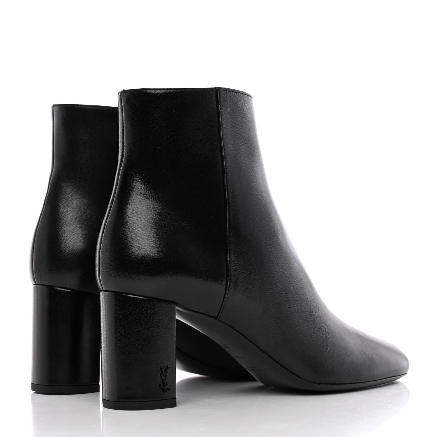 Saint Laurent Nappa Vendome Loulou Ankle Zip Boot 39 Black 4 of 8
