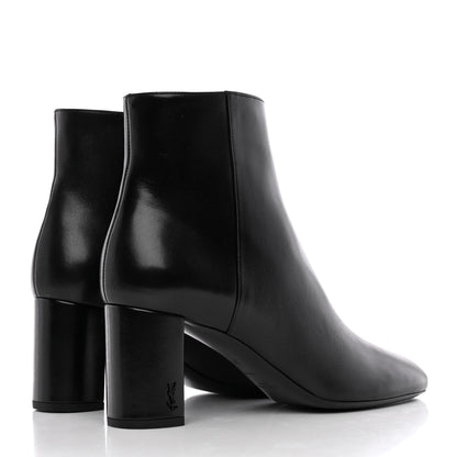 Saint Laurent Nappa Vendome Loulou Ankle Zip Boot 39 Black 4 of 8