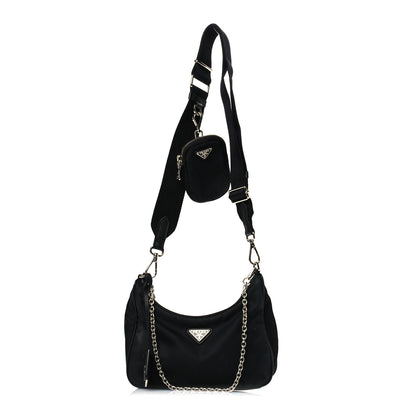 Prada Nylon Re-Edition 2005 Shoulder Bag Black 1 of 10