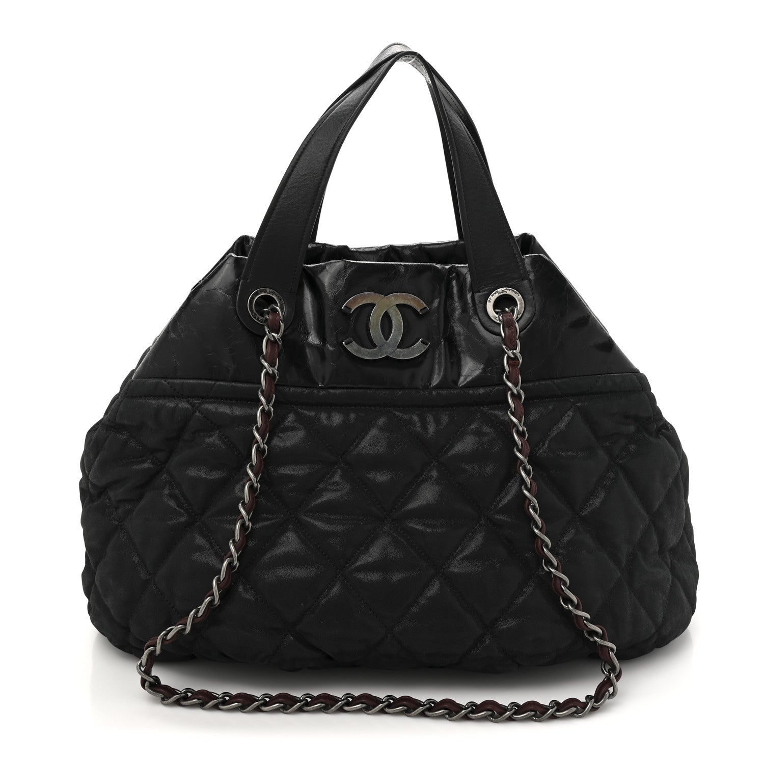 Chanel Iridescent Calfskin Small In The Mix Tote Black 1 of 10