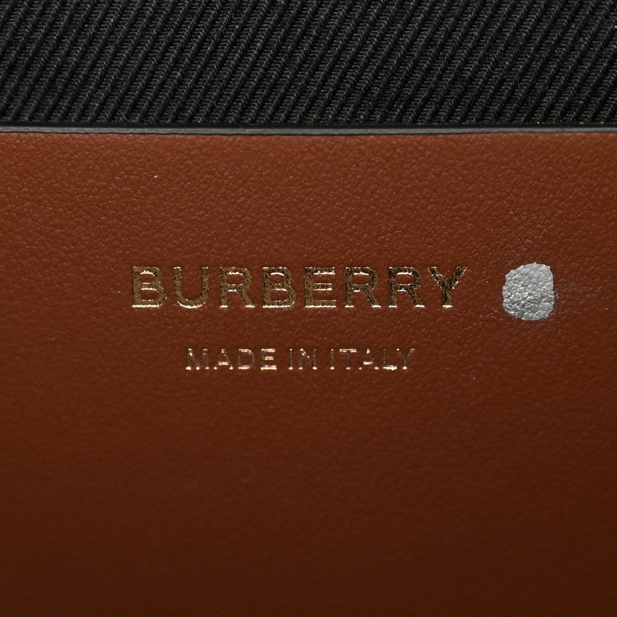 Burberry E-Canvas Check Medium Soft TB Tote Dark Birch Brown 6 of 11