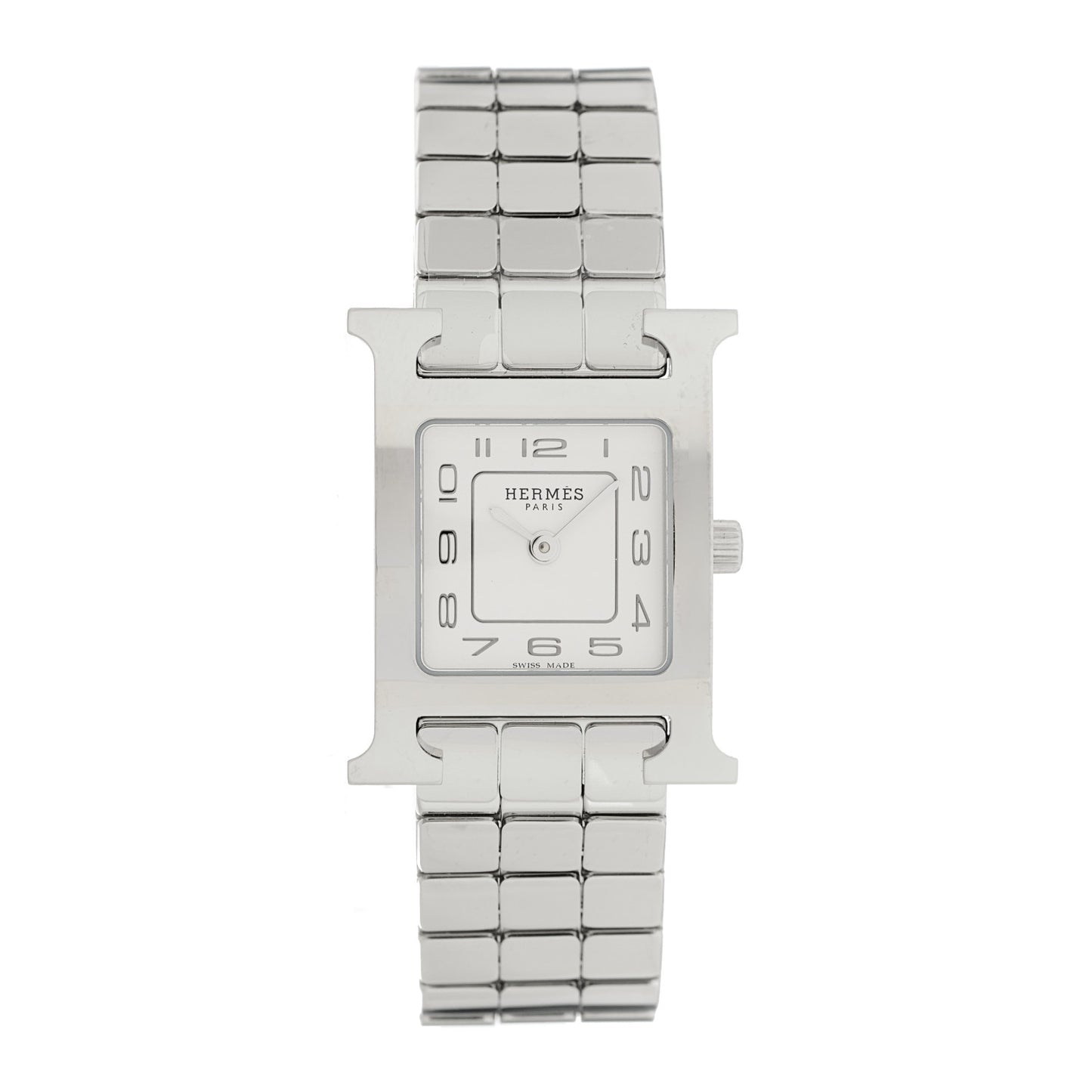 Stainless Steel 21mm Heure H Hour Quartz Watch