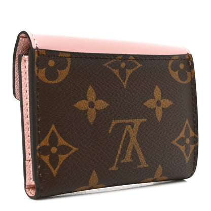 Louis Vuitton Monogram Zoe Wallet Rose Ballerine 3 of 7