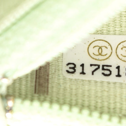 Chanel Lambskin Quilted Chanel 19 Clutch With Chain Light Green 8 of 10