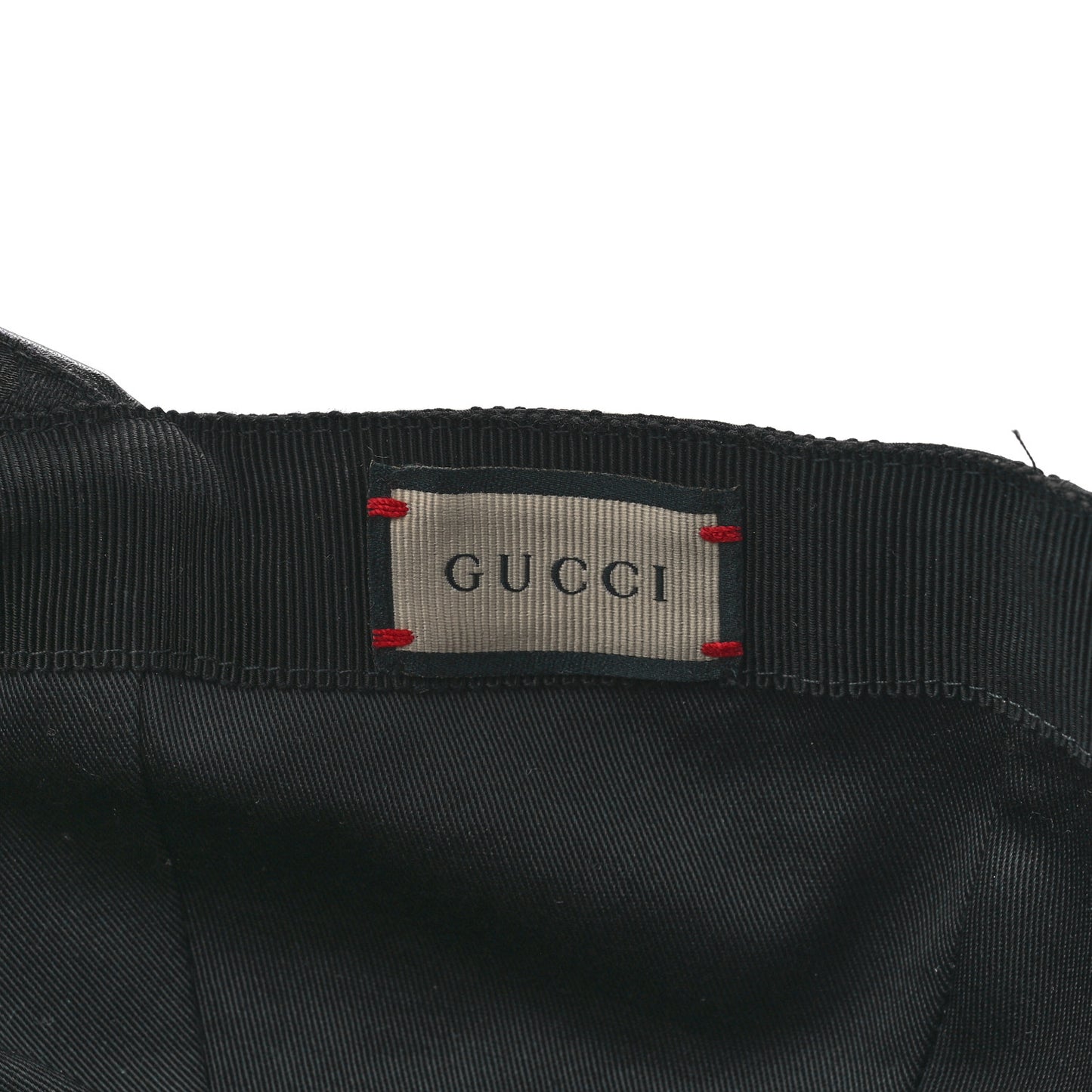 Monogram Web Baseball Hat XL Black