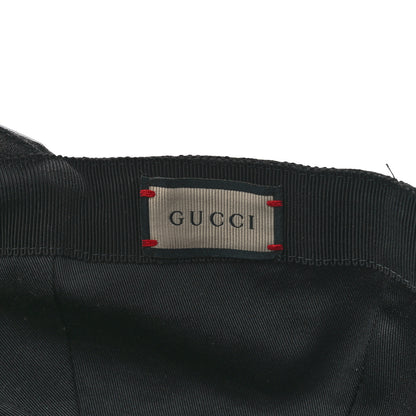 Gucci Monogram Web Baseball Hat XL Black 8 of 9