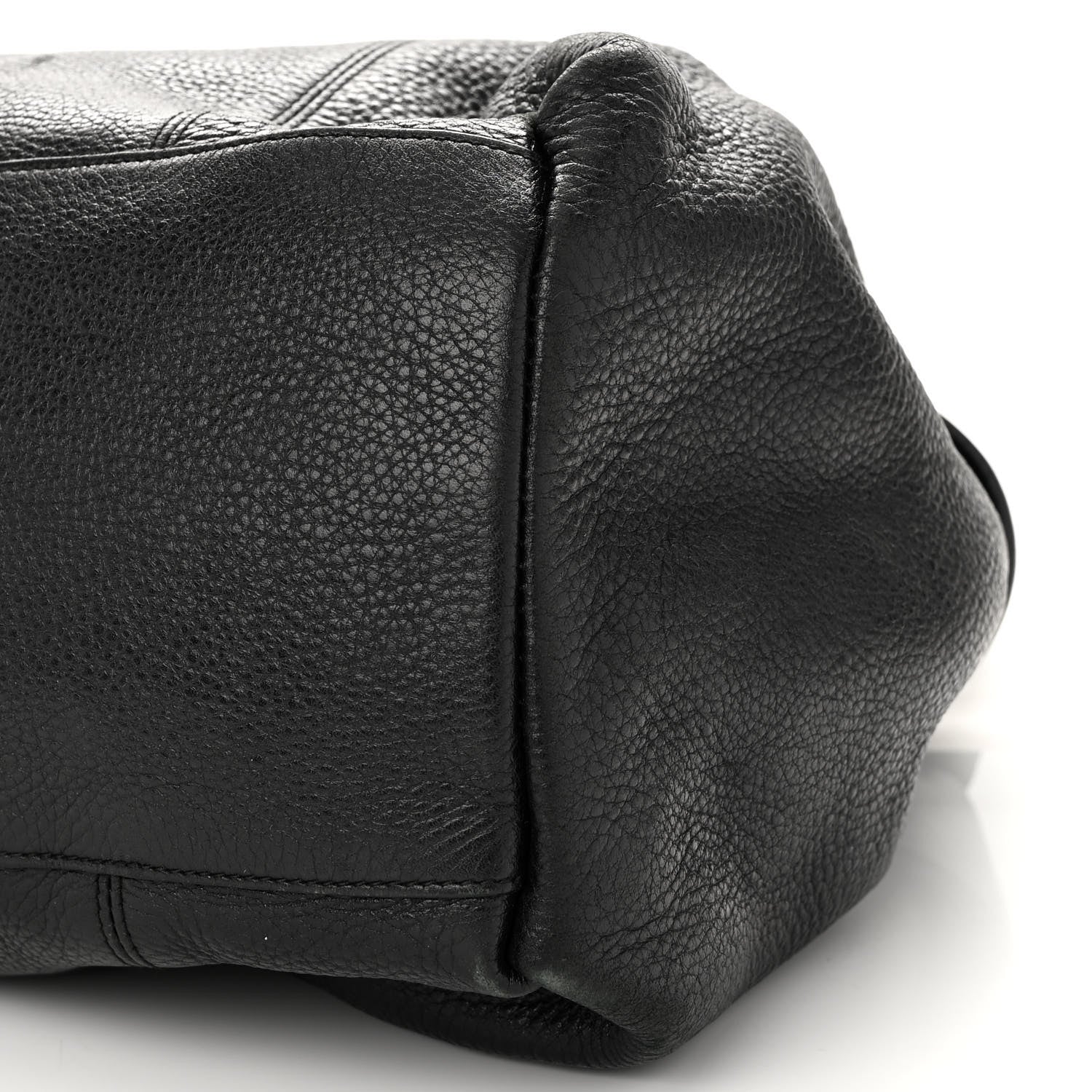 Salvatore Ferragamo Calfskin Hobo Black 11 of 14