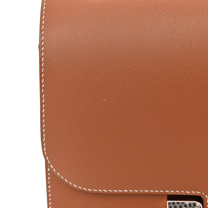 Hermes Madame Calfskin Lizard Constance 24 Gold Ombre 11 of 12