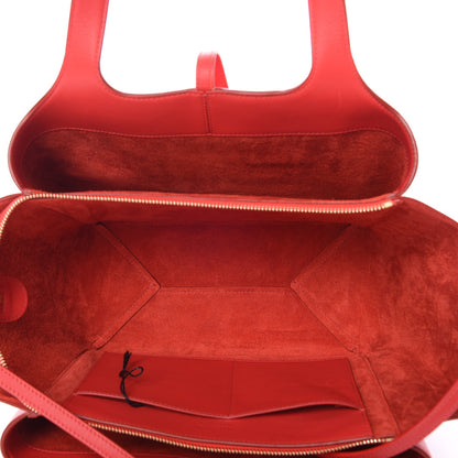 Celine Smooth Calfskin Small Tri-Fold Bag Red 6 of 8