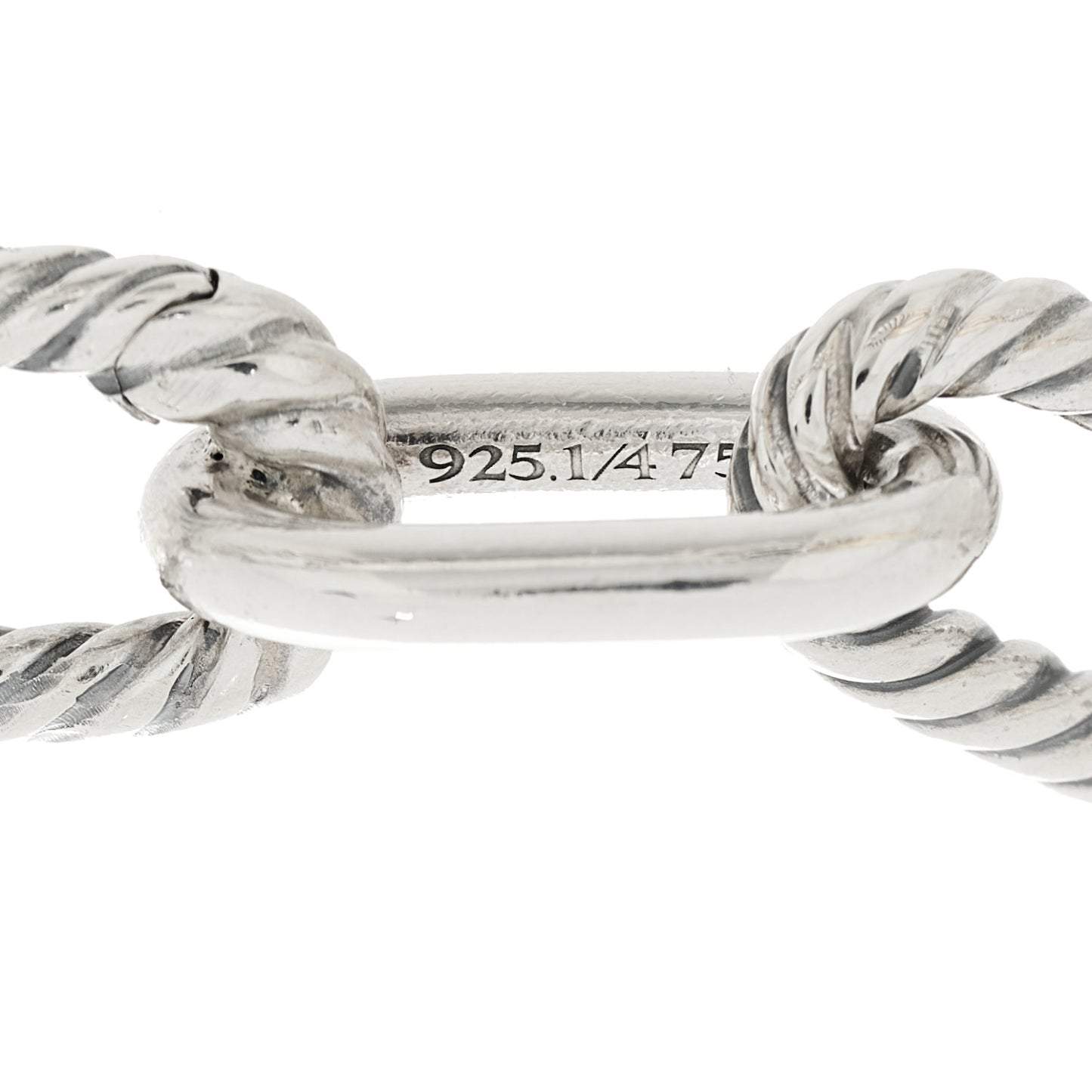 Sterling Silver 18K Yellow Gold 11mm Madison Chain Bracelet