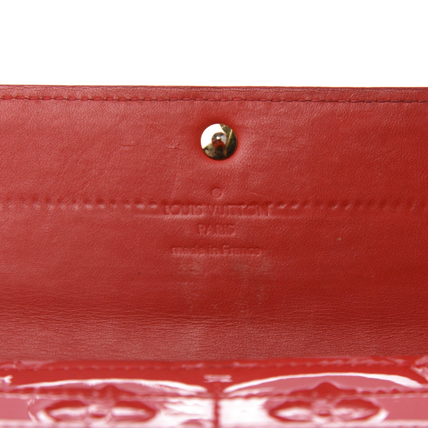 Vernis Sarah Wallet Rouge Grenadine