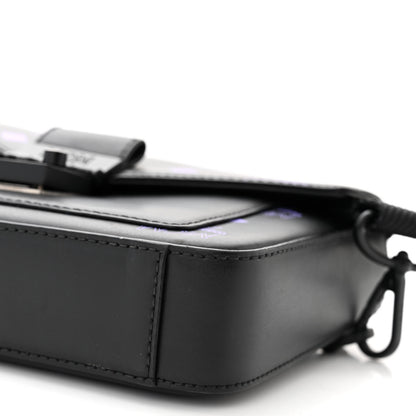 MCM Calfskin Color Splash Logo Small Millie Crossbody Belt Bag Dahlia Purple 10 of 14