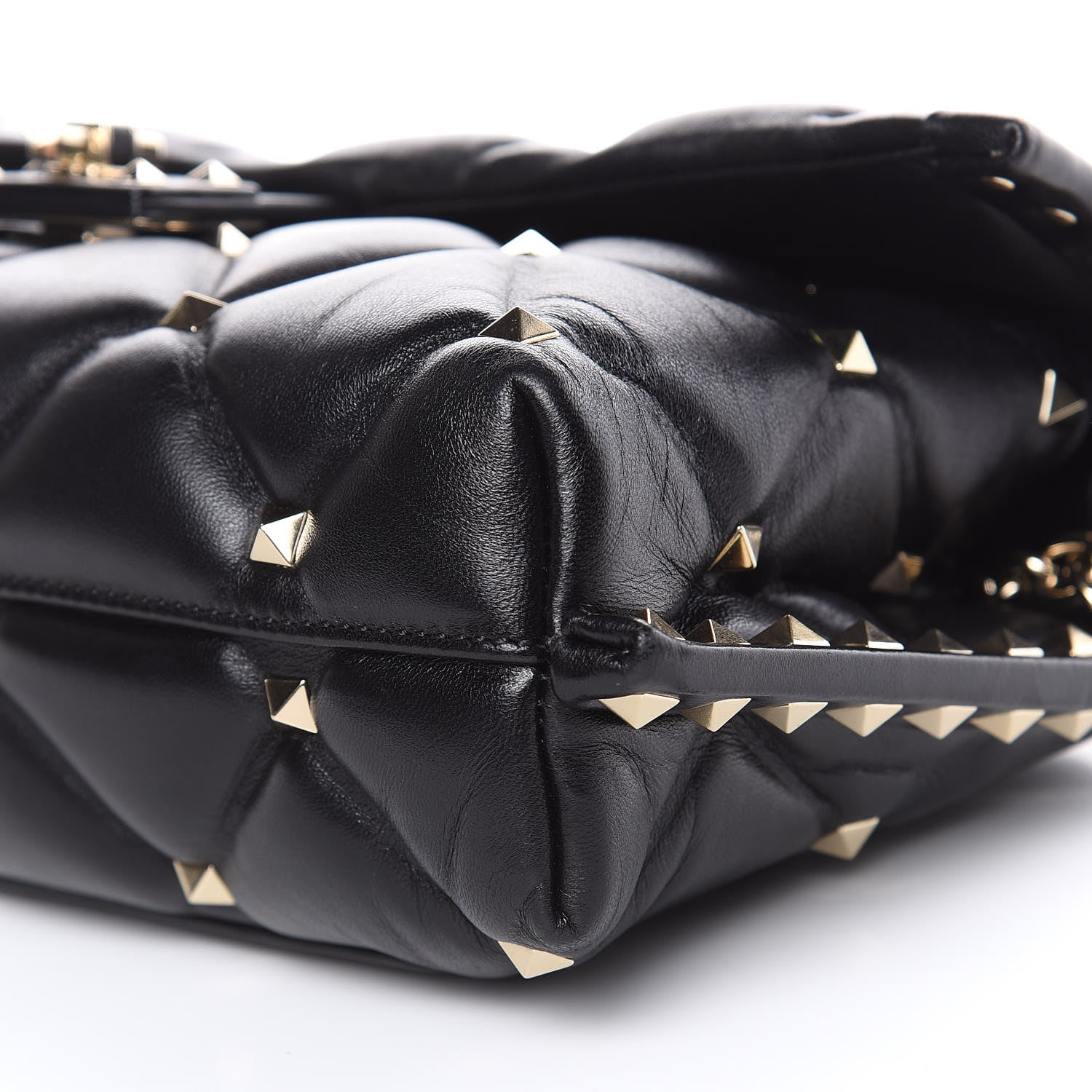 Valentino Garavani Nappa Candystud Crossbody Black 7 of 12