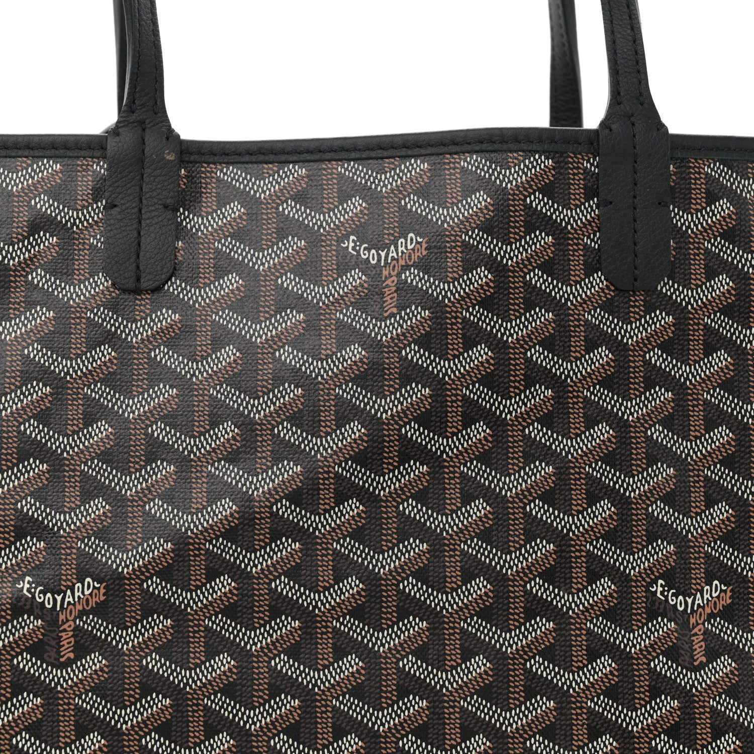 Goyard Goyardine Saint Louis PM Black 9 of 12