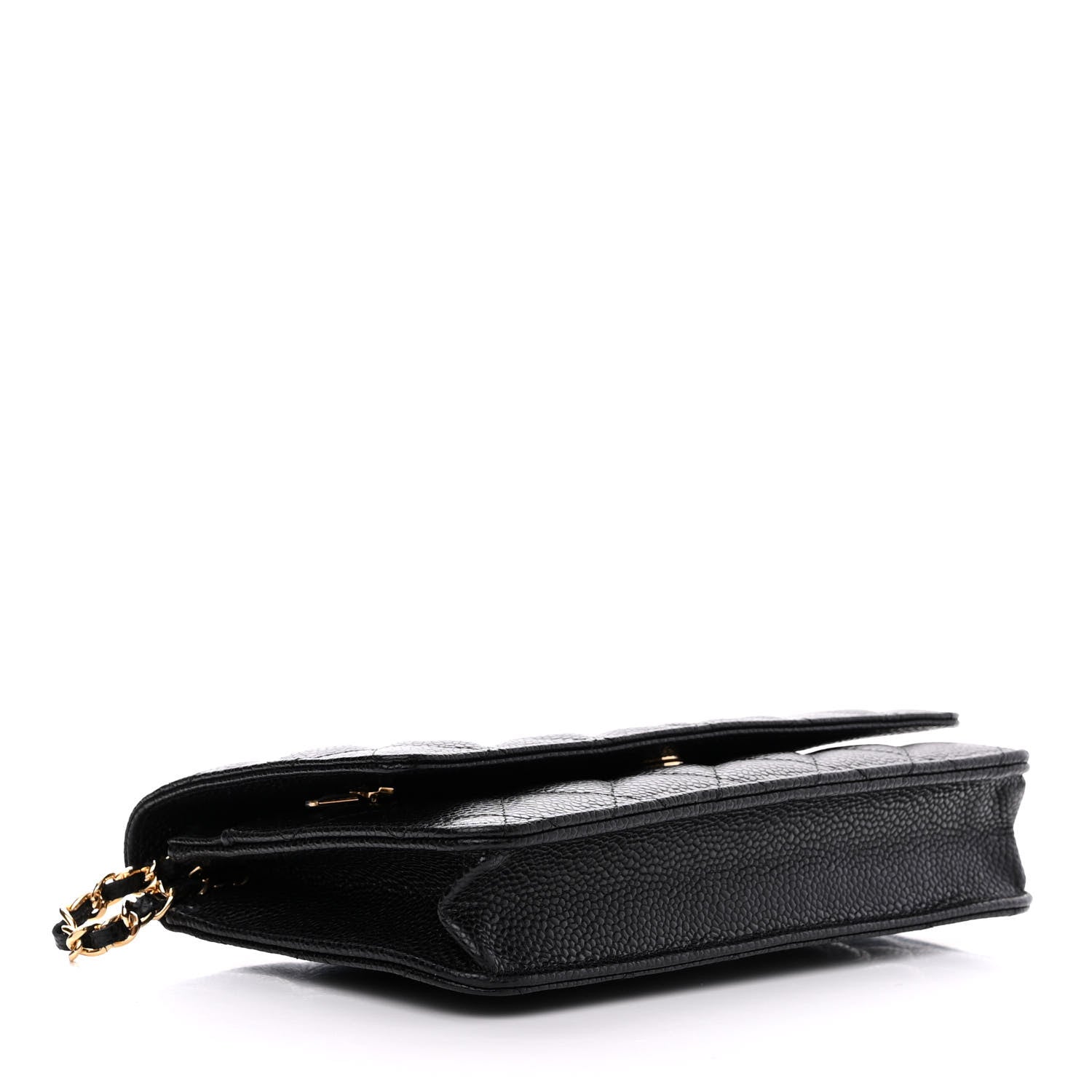 Chanel Caviar Quilted Wallet on Chain WOC Black 4 of 10
