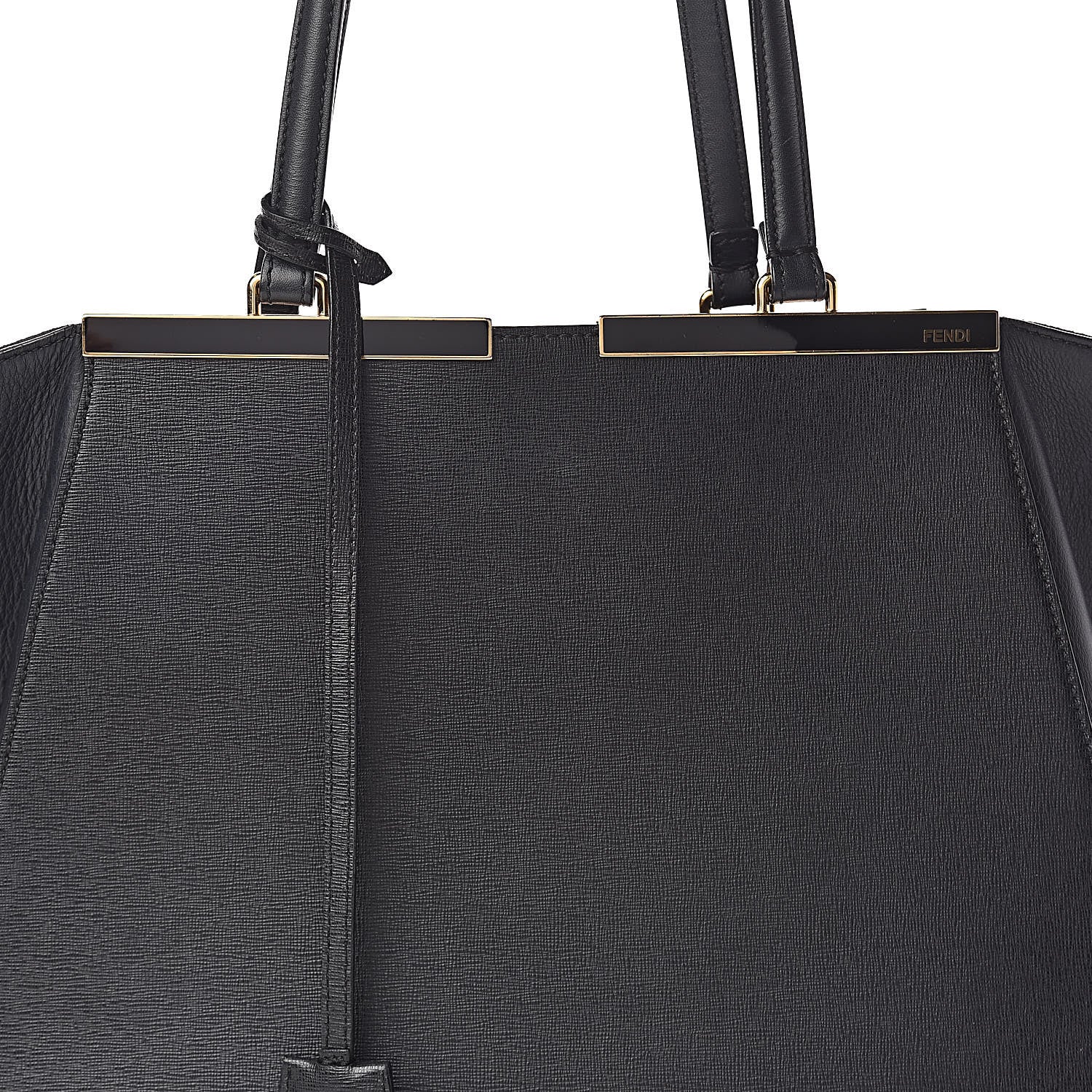 Fendi Vitello Elite Large 3Jours Tote Black 10 of 27