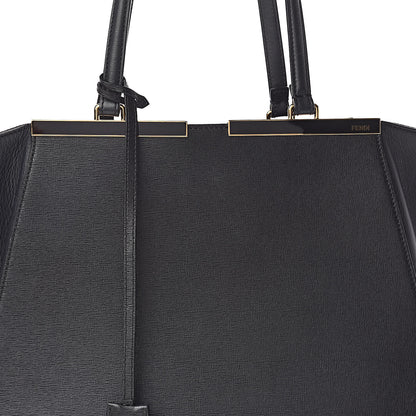 Fendi Vitello Elite Large 3Jours Tote Black 10 of 27