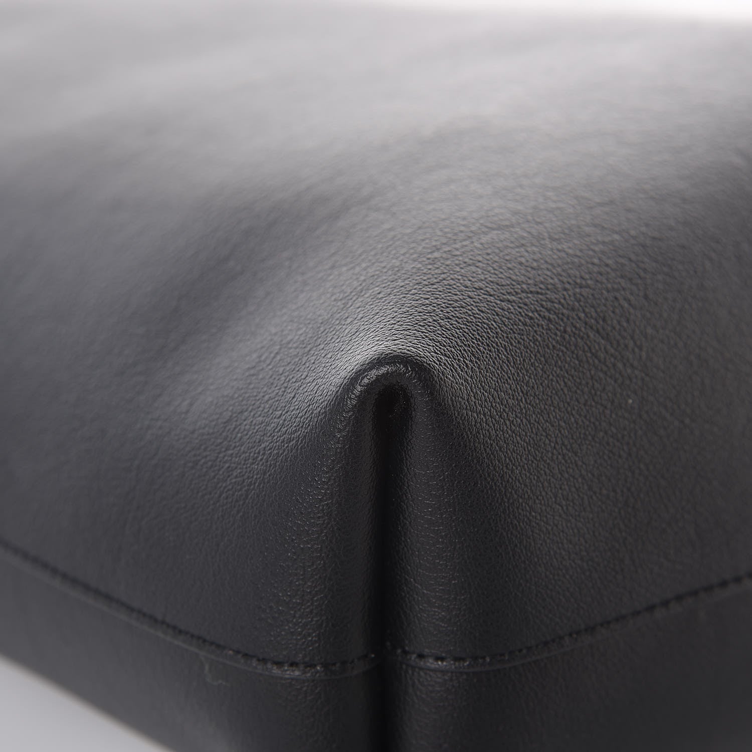 Saint Laurent Calfskin Medium Shopping Tote Black 13 of 17