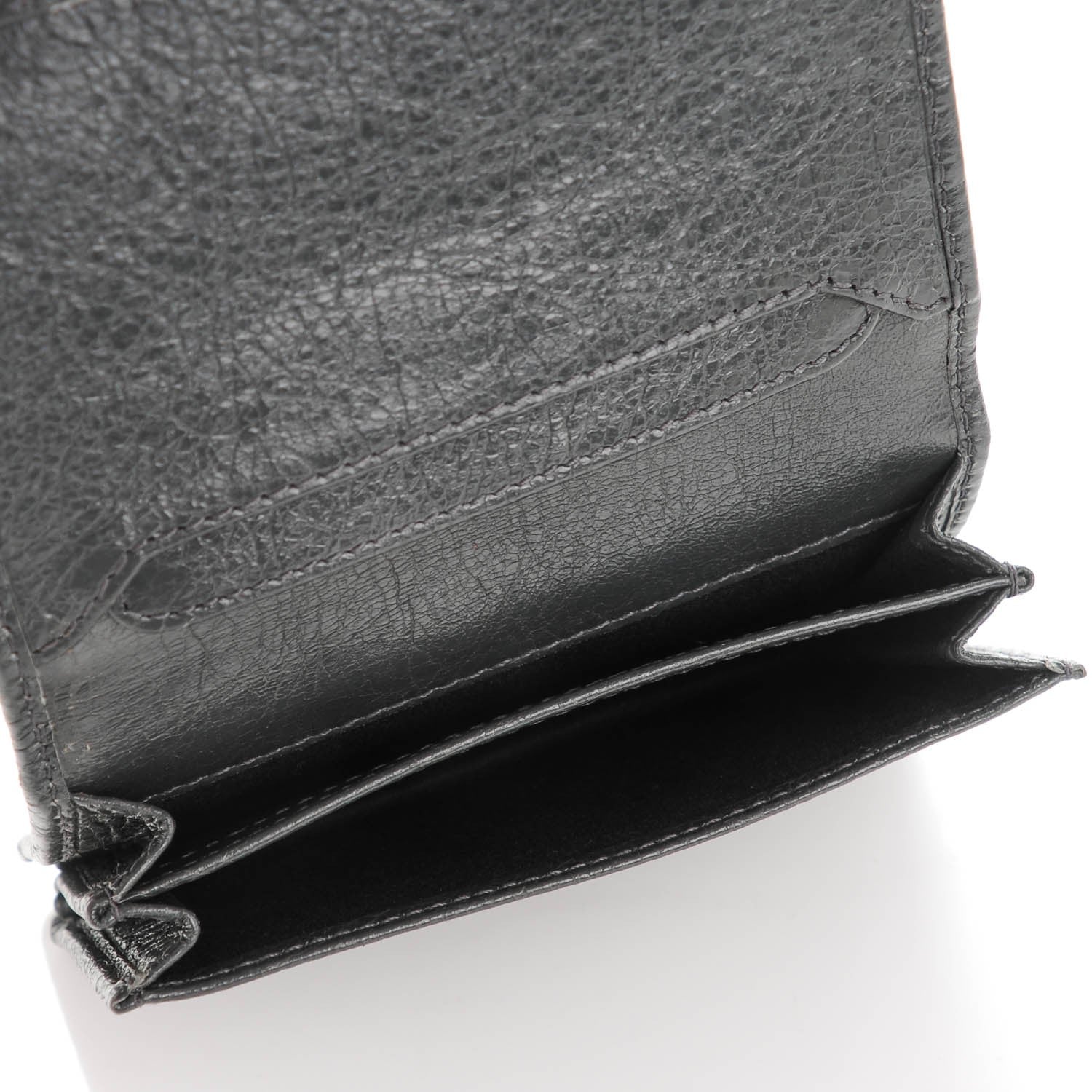 Balenciaga Agneau Giant 12 Card Case Gris Fossile 5 of 8