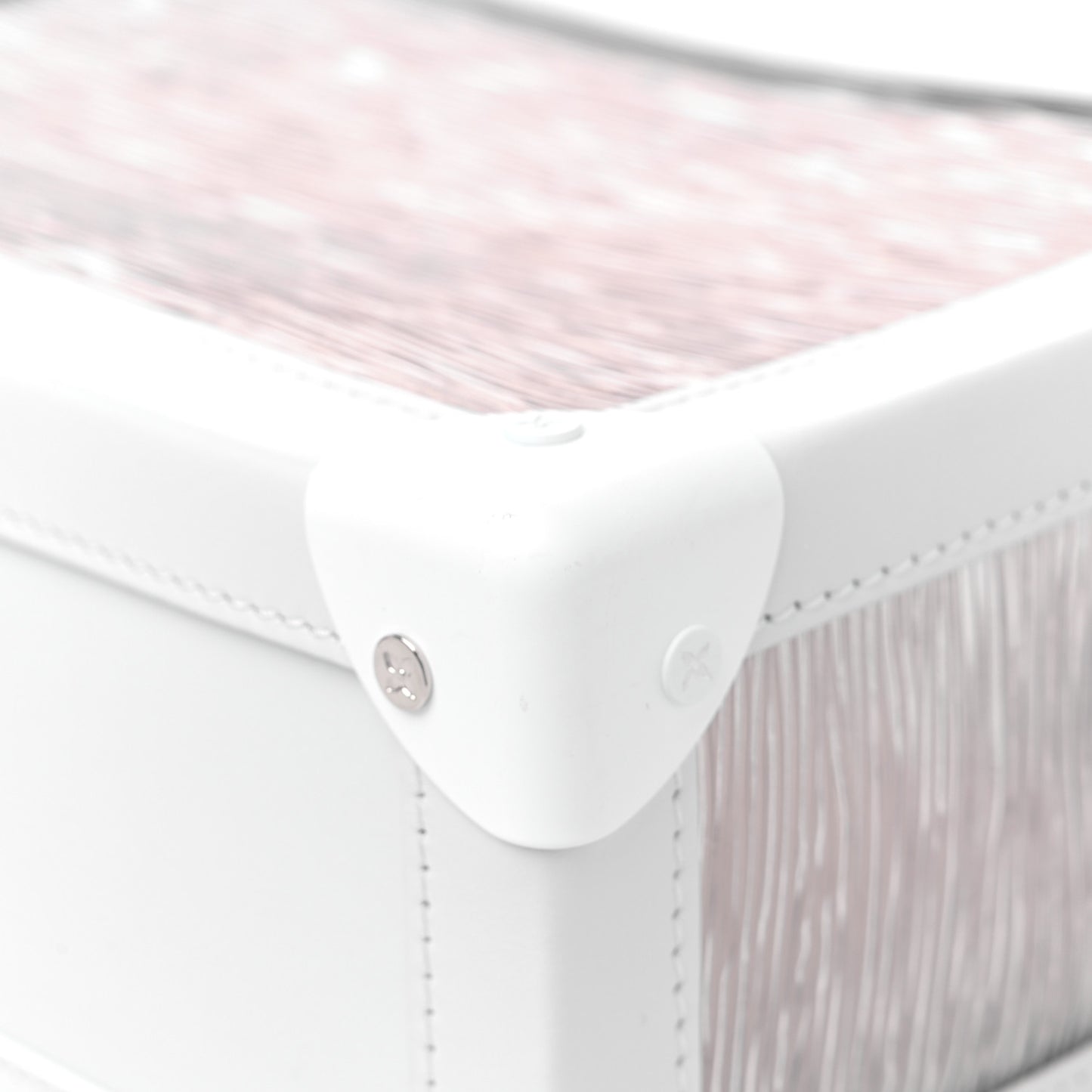 Calfskin PVC Epi Plage Soft Trunk Optic White