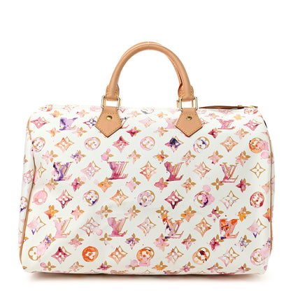 Louis Vuitton Watercolor Aquarelle Speedy 35 White 1 of 10