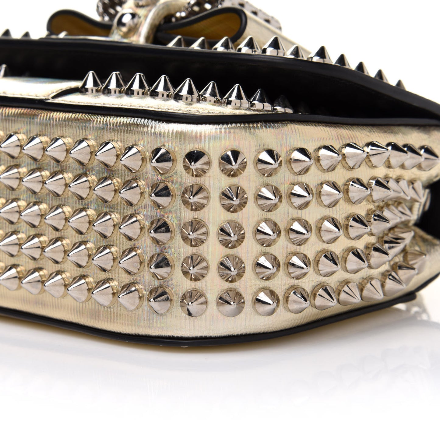 Specchio Galactic Spikes Sweety Charity Crossbody Bag Platine