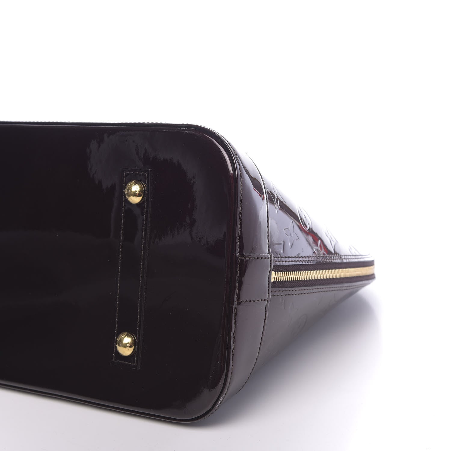 Louis Vuitton Vernis Alma GM Amarante 9 of 9