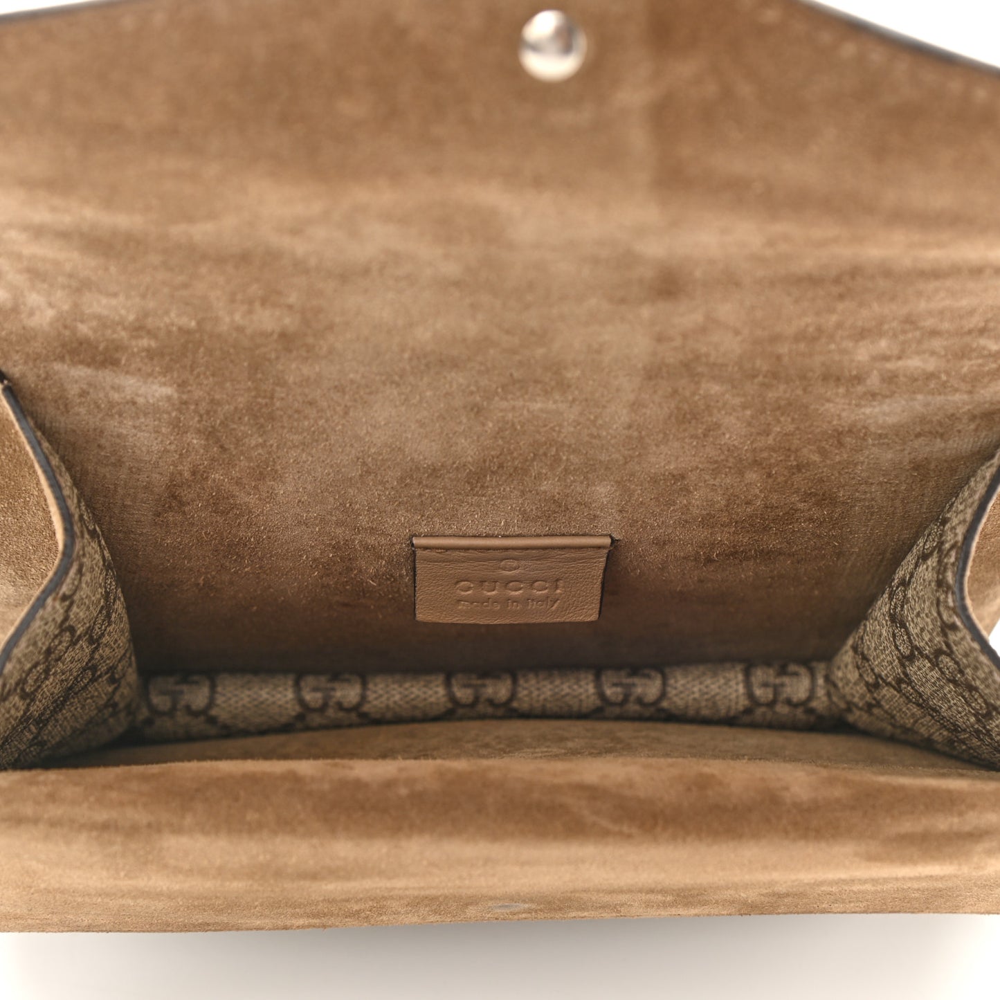 GG Supreme Monogram Mini Dionysus Shoulder Bag Taupe