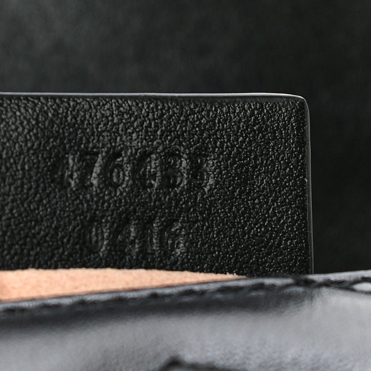 Calfskin Matelasse Super Mini GG Marmont Shoulder Bag Black