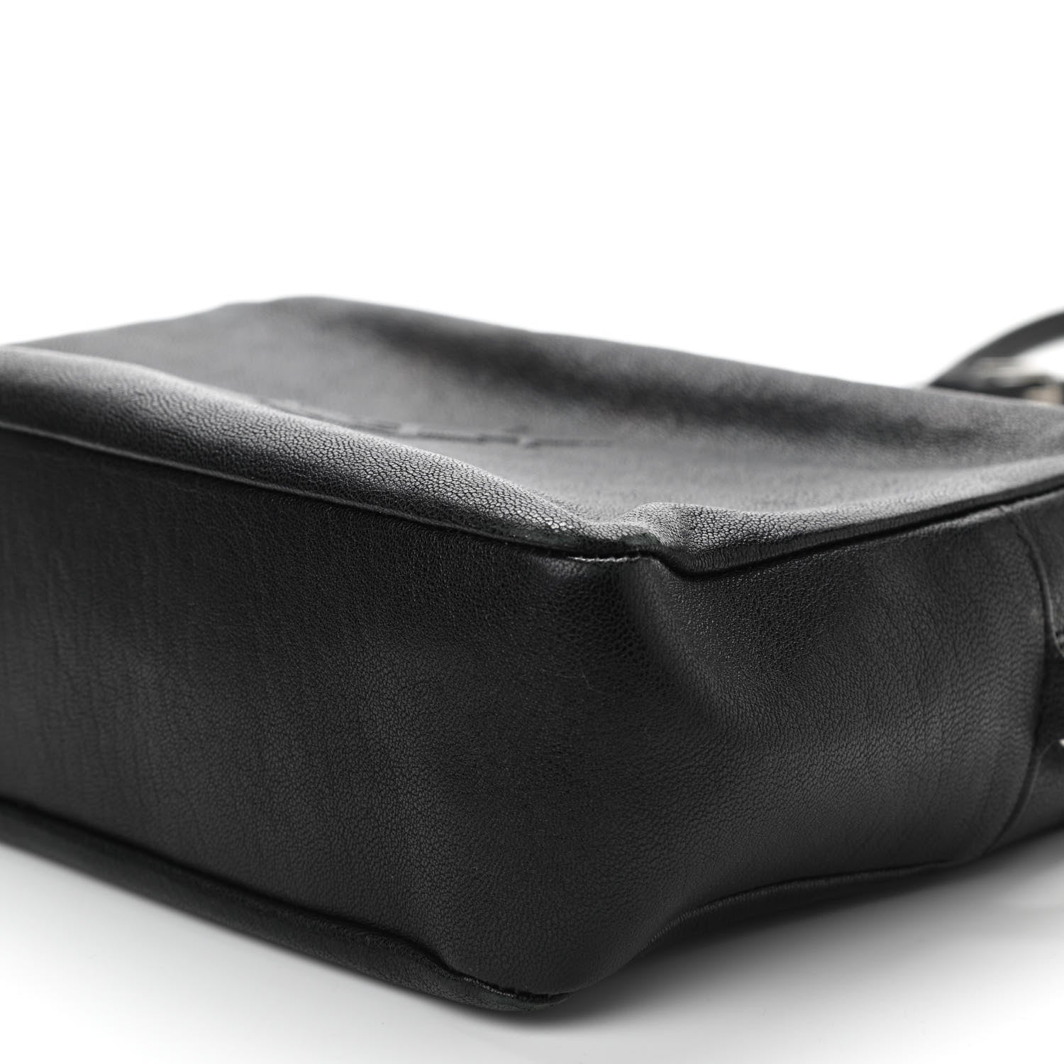 Saint Laurent Lambskin Monogram Small Lou Camera Bag Black 10 of 11