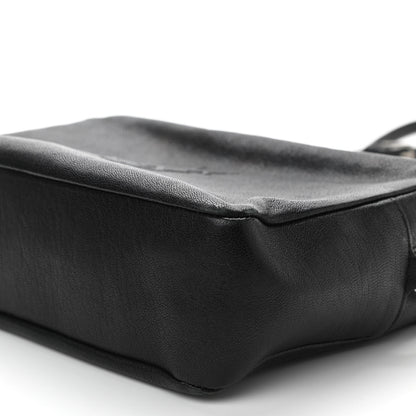 Saint Laurent Lambskin Monogram Small Lou Camera Bag Black 10 of 11