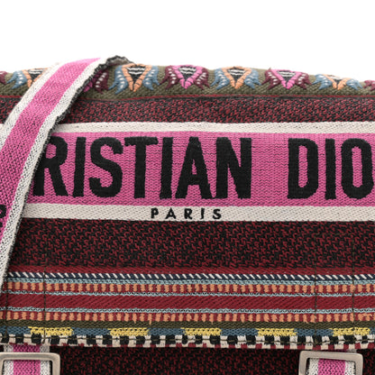 Christian Dior Canvas Embroidered Diorcamp Messenger Vert Multicolor 7 of 12