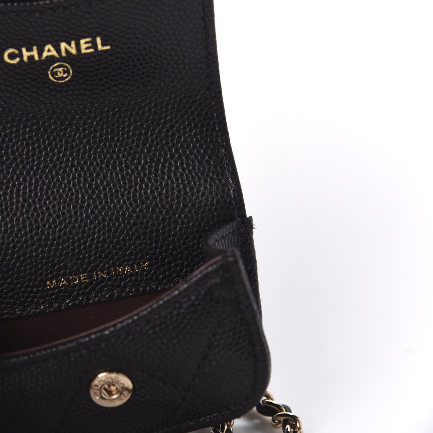 Chanel Caviar Quilted Airpods Pro Case Black 7 of 9